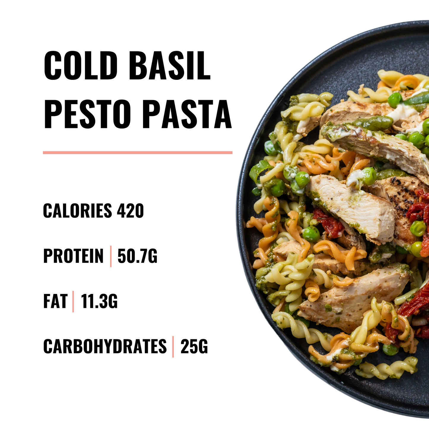 COLD BASIL PESTO PASTA mealsbymoodi